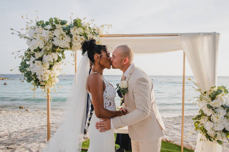 Civil Ceremony on the Beach