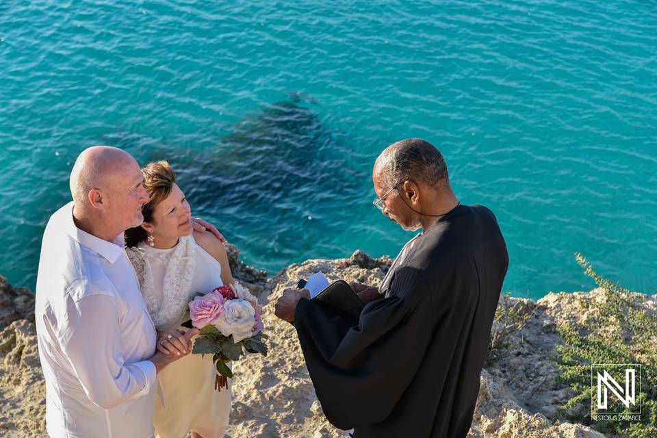 Vows on the cliff