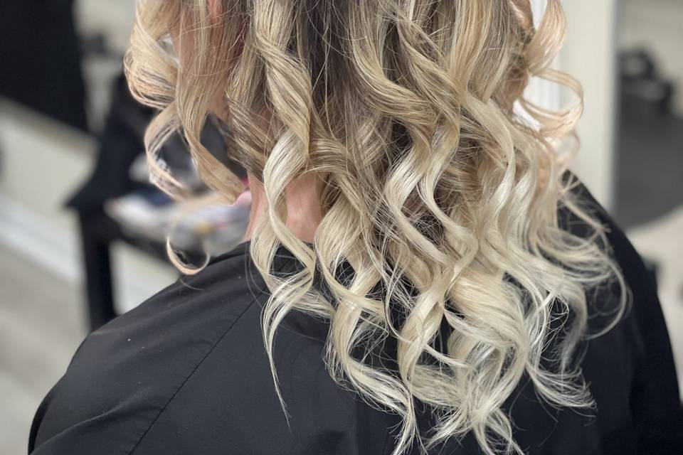 Half up half down