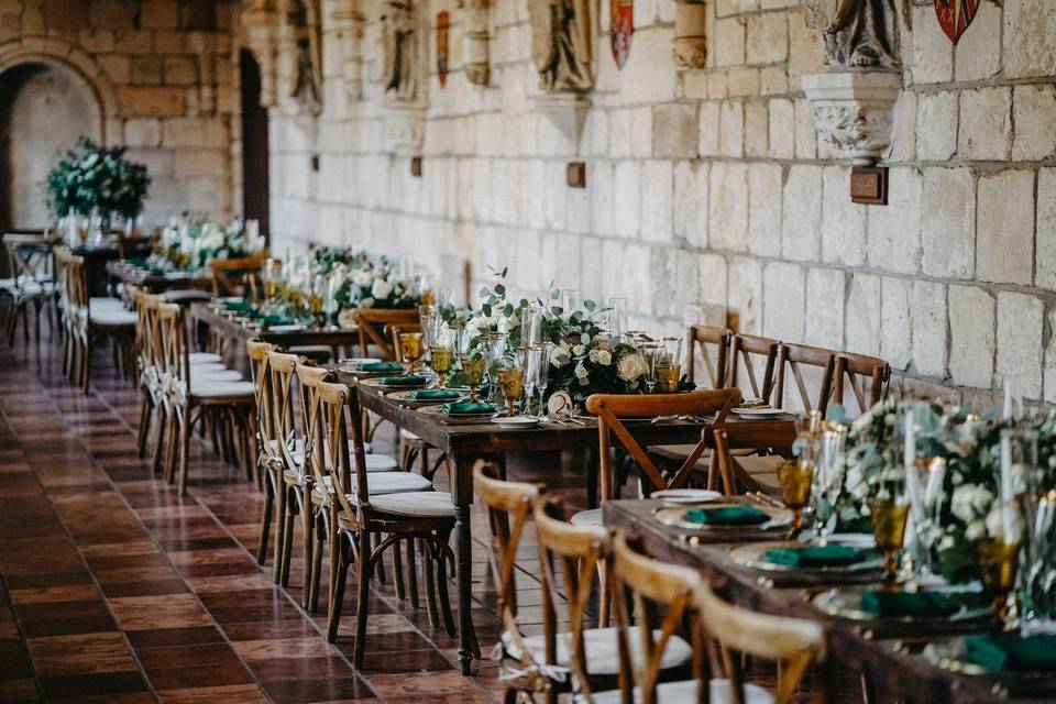 Earthy Wedding Reception