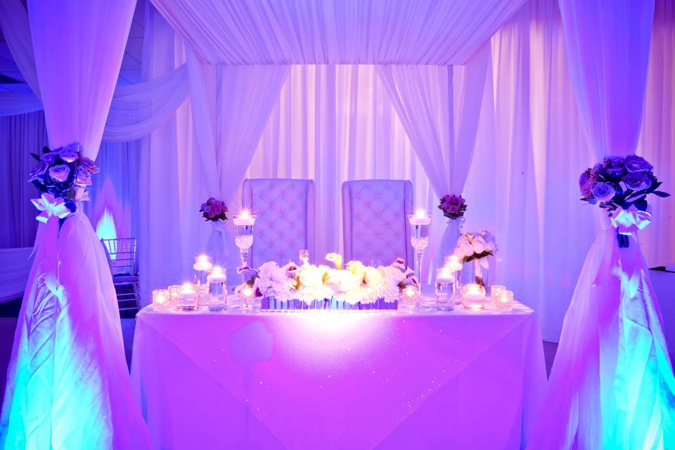 Elegant Sweetheart Table