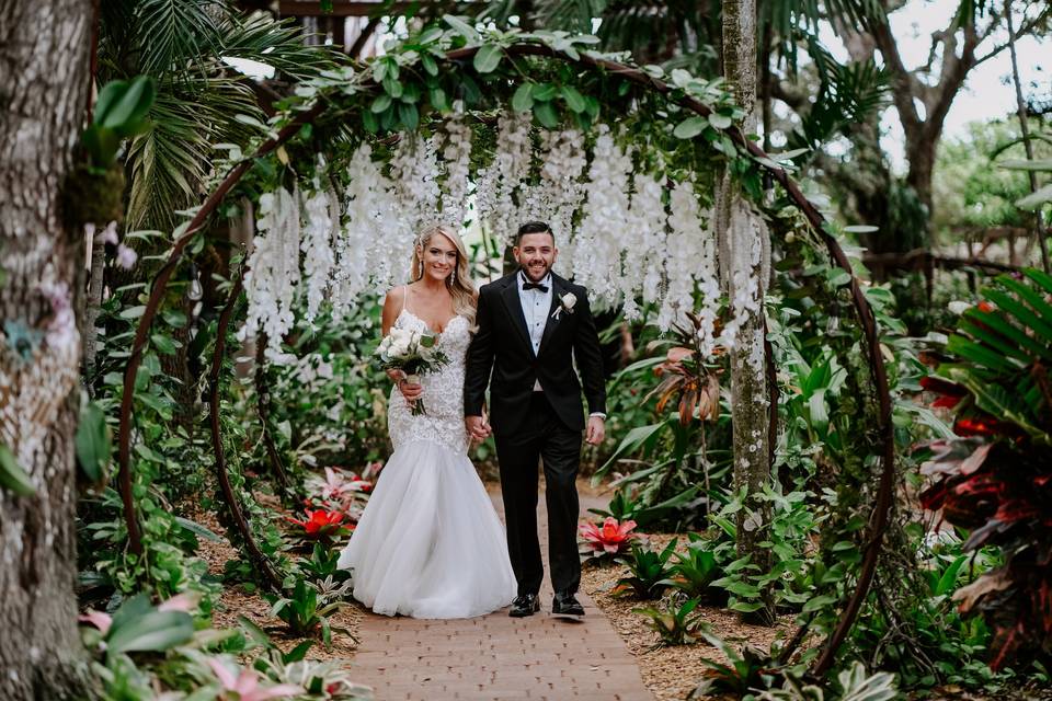 Beautiful Bride and Groom