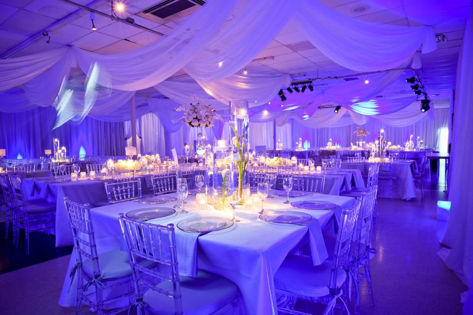 Indoor Wedding Reception