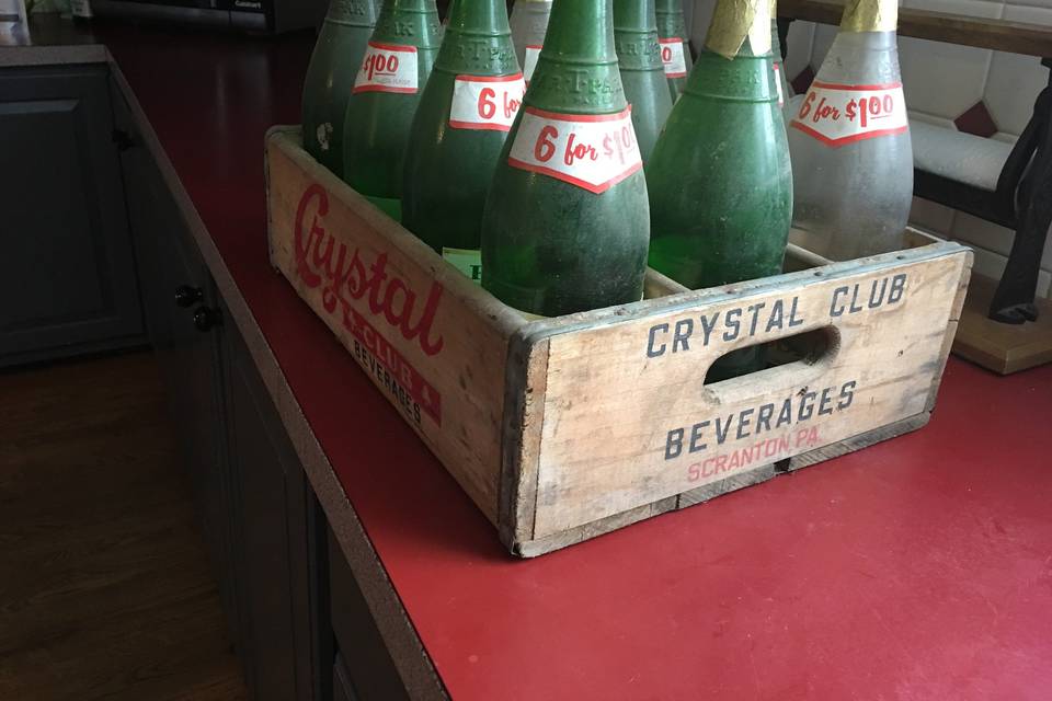 Glass bottles