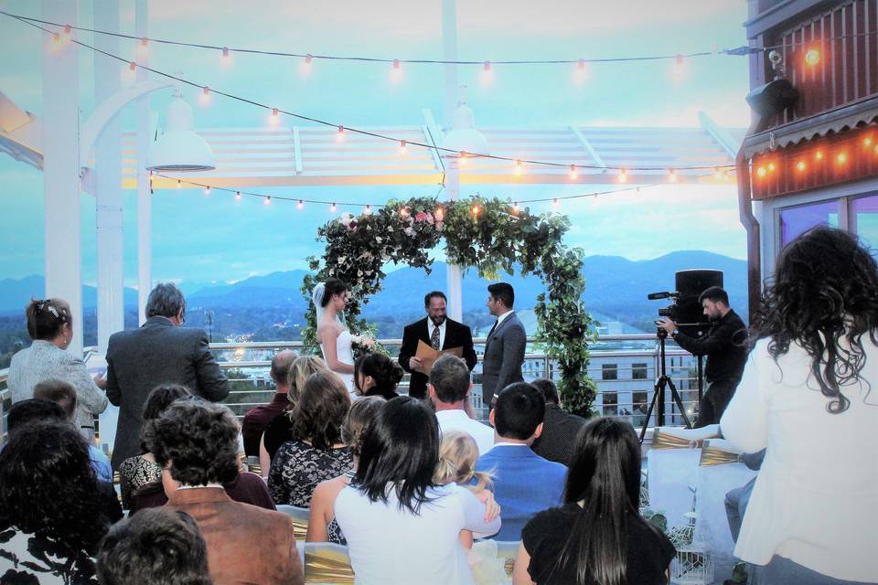 Ceremony on the Balcony