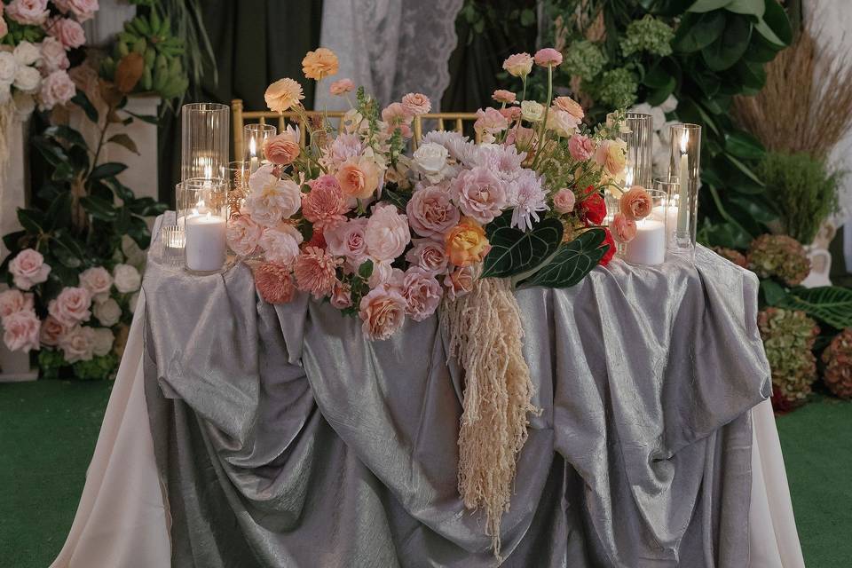 Mini backyard wedding