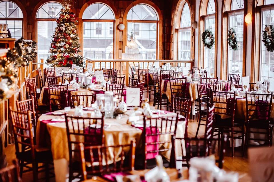 Christmas upstairs