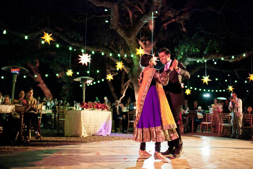 Couple dancing