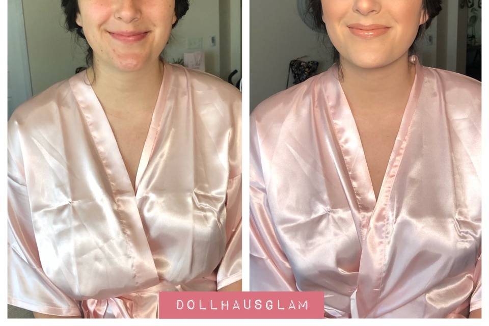 Bridesmaid glam