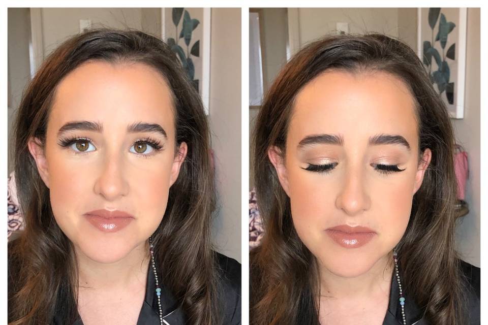 Airbrush Bridesmaid Makeup