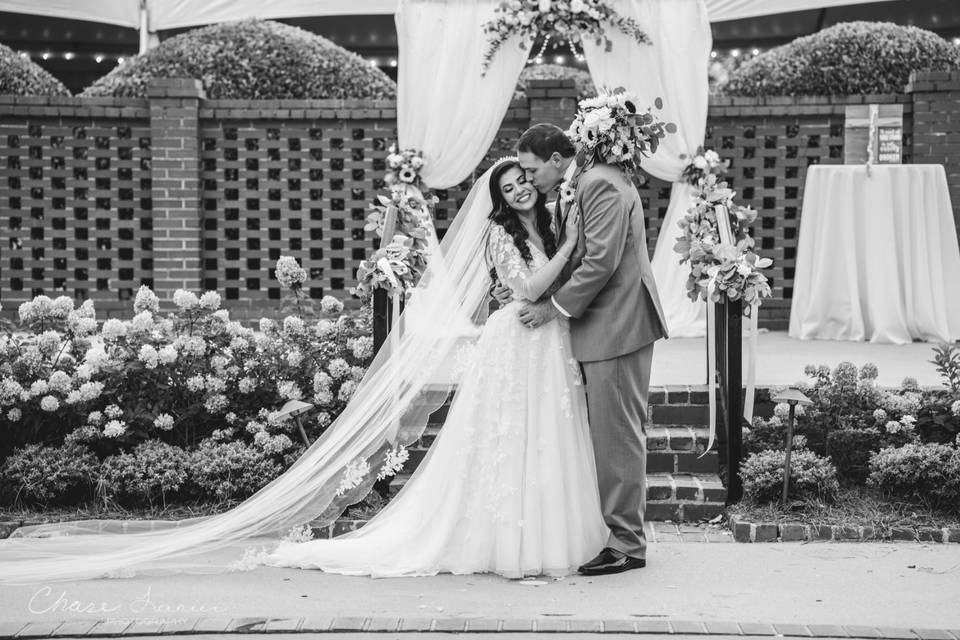 Ceremony in the garden