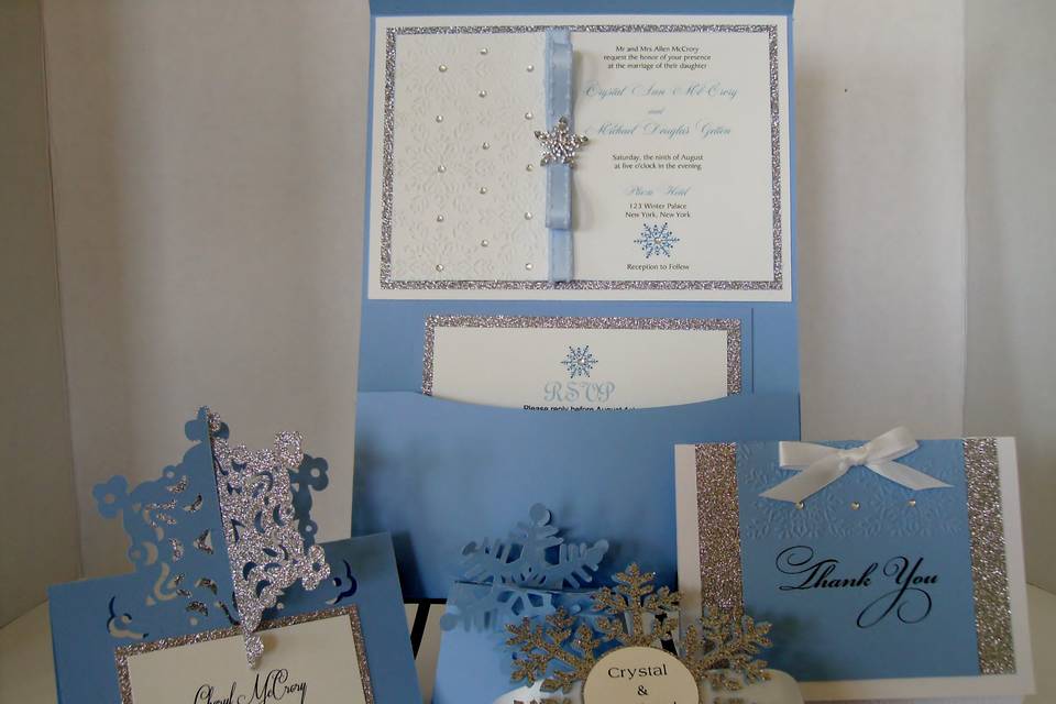 Frozen Wedding invitation