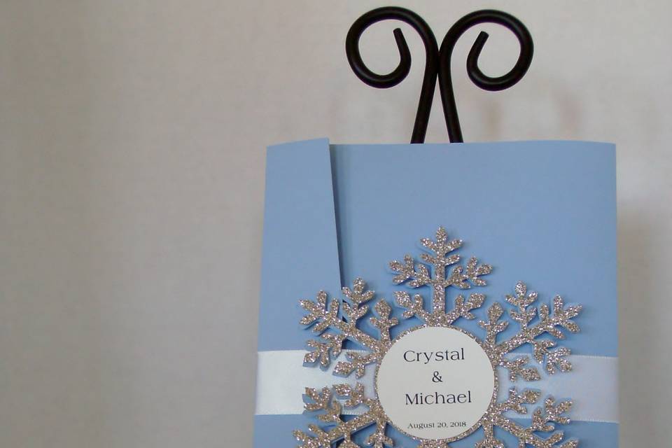 Frozen Wedding invitation