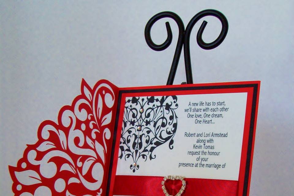 Ravishing Red Invitation