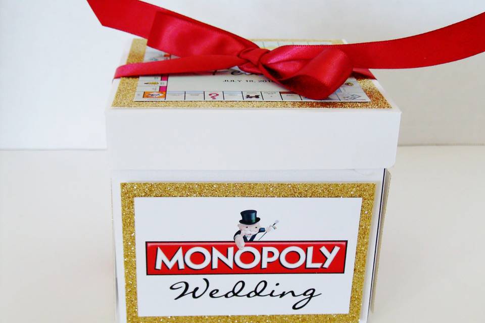 Monopoly Wedding Invitation