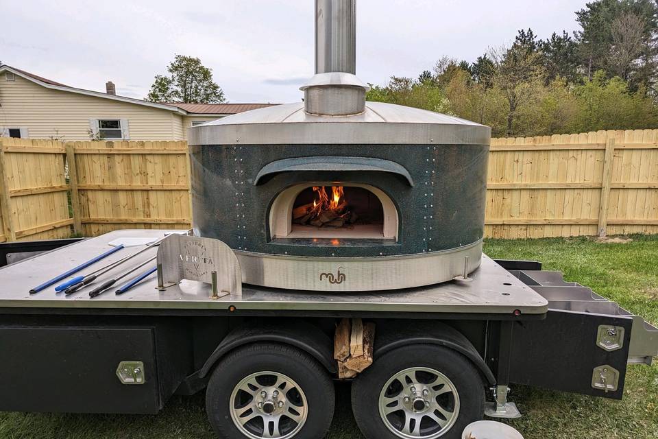 One of our mobile ovens