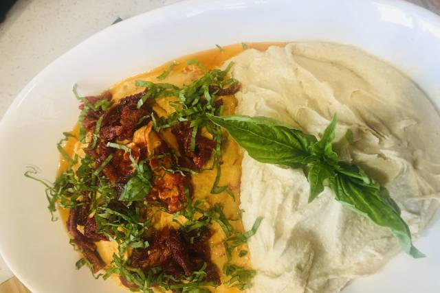 Hummus two ways
