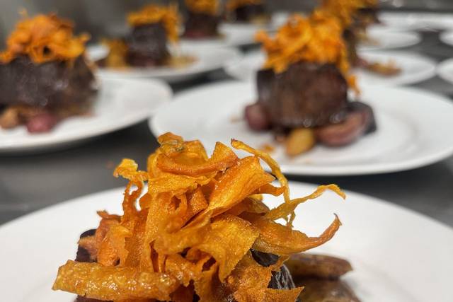 Short Rib and Roasted Potatoes