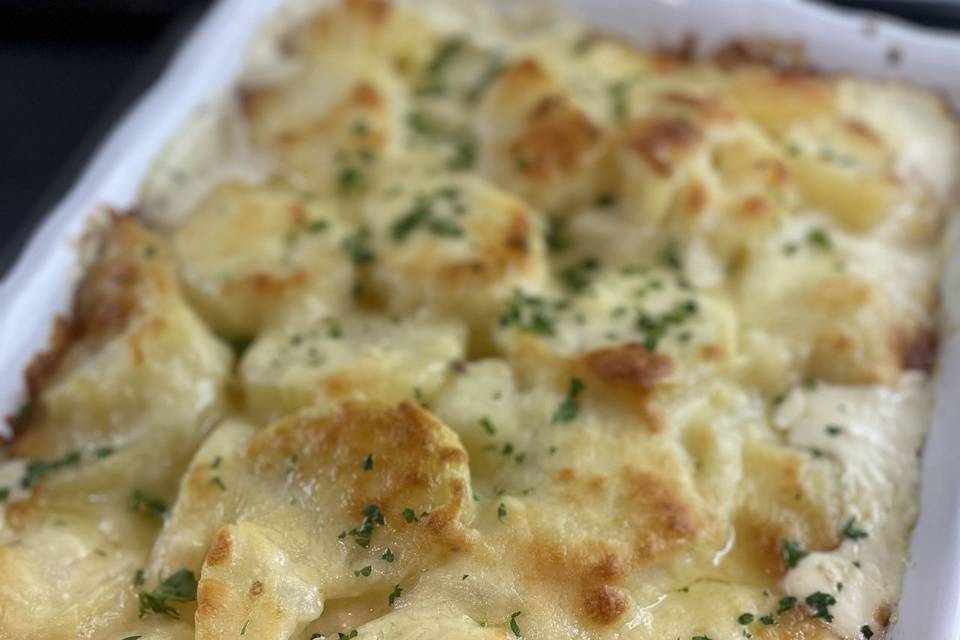 Scallop potatoes