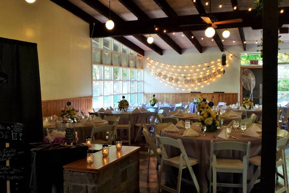 Wedding reception venue