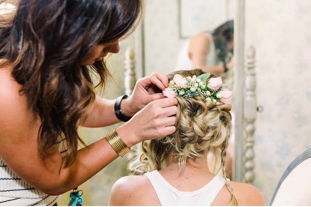 Hair and makeup