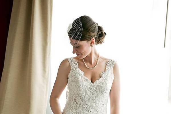 One of our GORGEOUS brides!