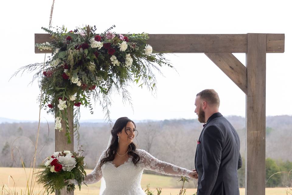 One of our GORGEOUS brides!