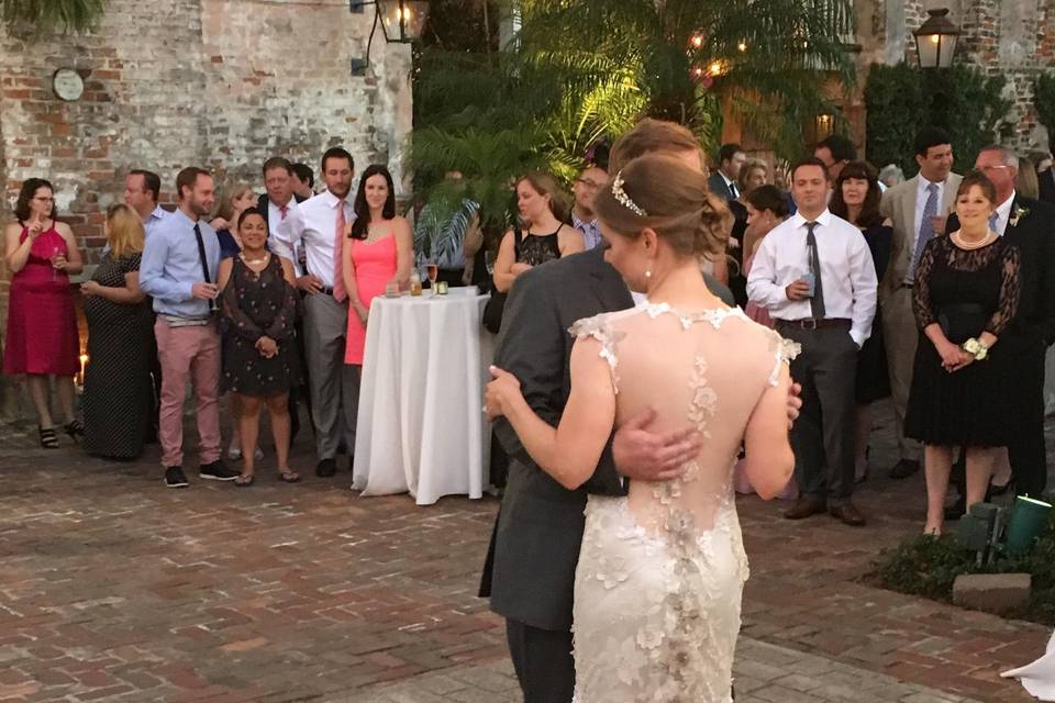 Superdome wedding