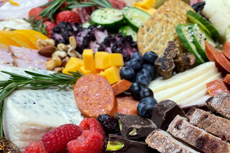 Premium meat and cheese