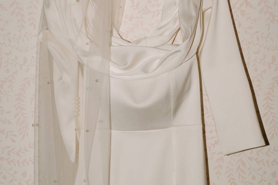 The dress on film.
