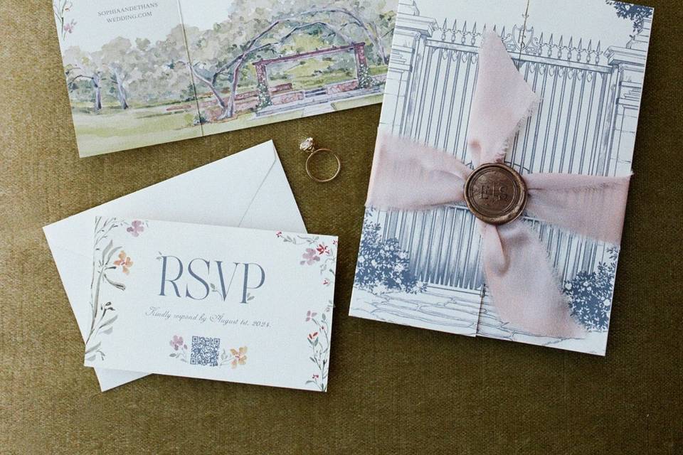 Handmade invites