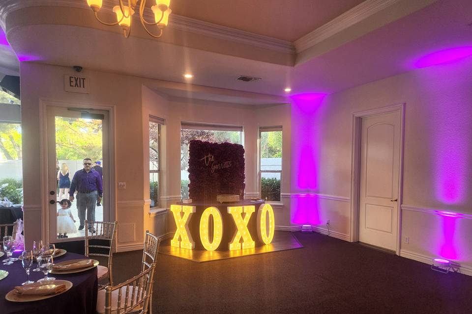 Marquee letter rentals
