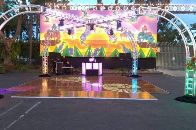 DJ station