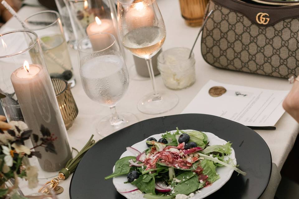 Custom Plated Salad