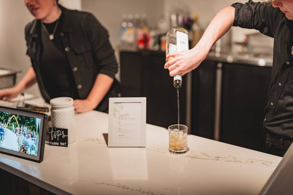 Perfect Wedding Pours