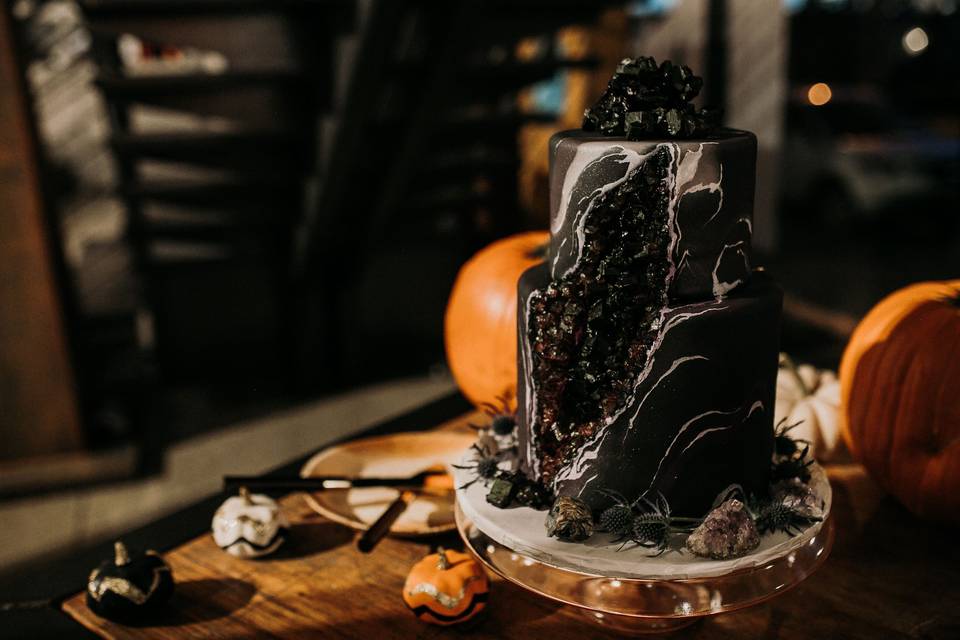 Custom stone cake