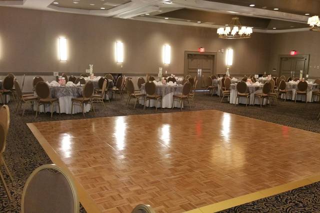 Reception hall