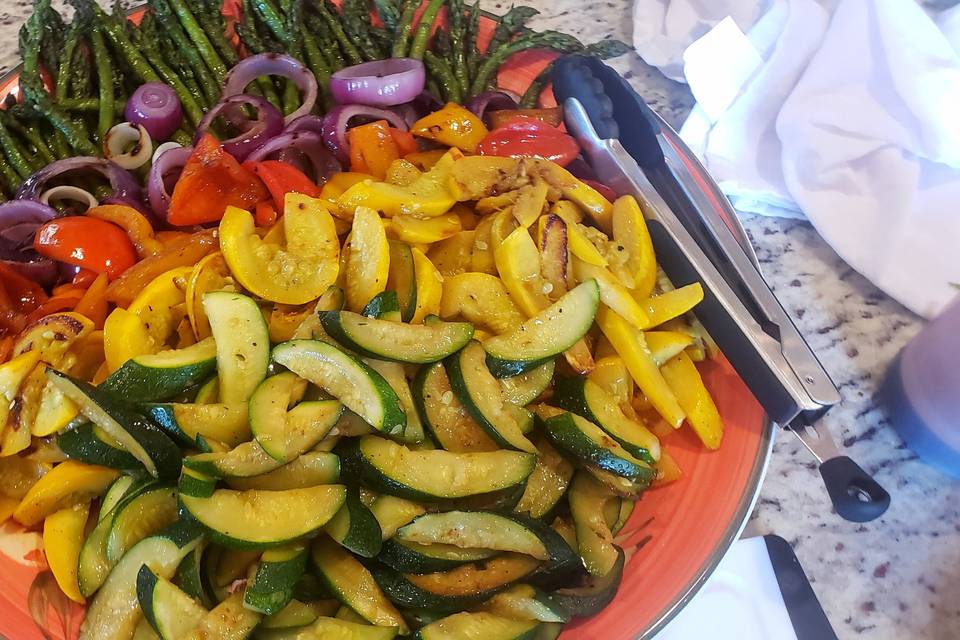 Rainbow Mixed Vegetables