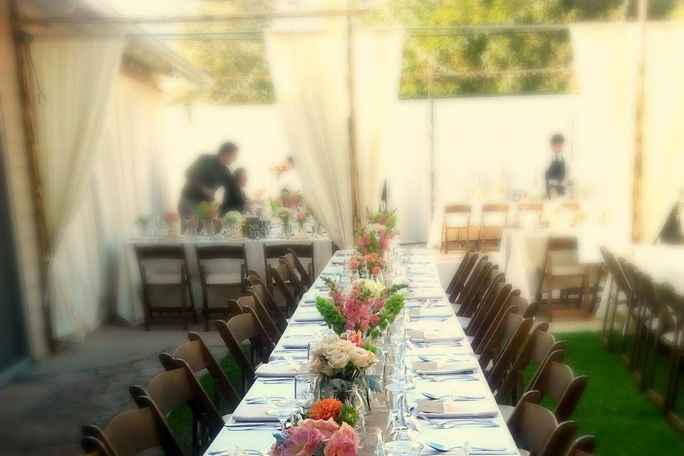 Table setup