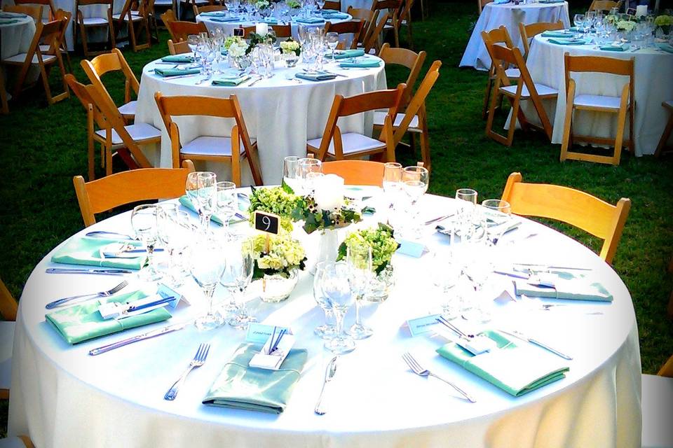 Table setup