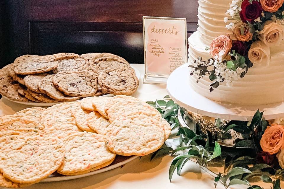 Cookies and cake