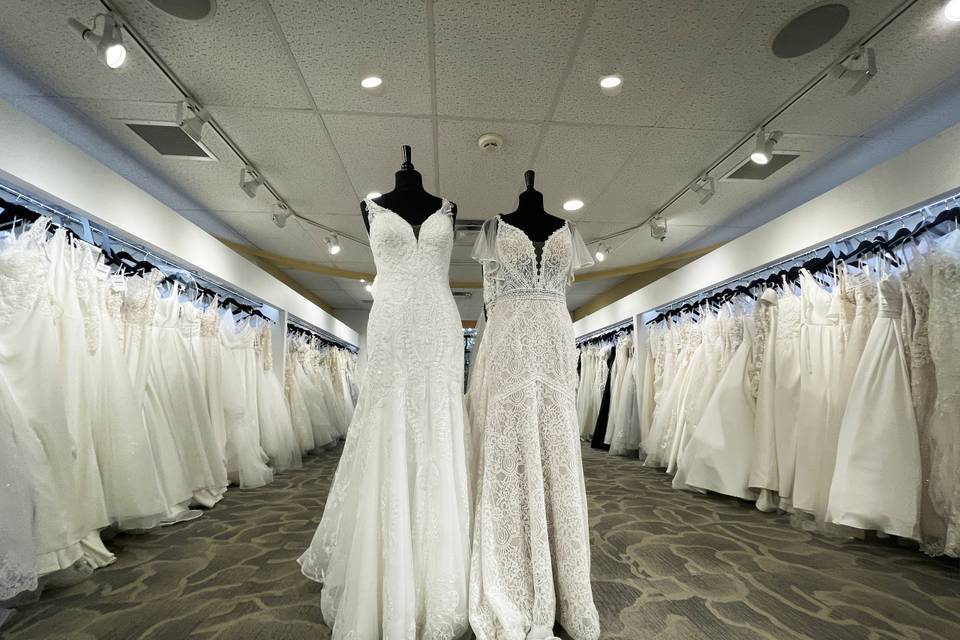 You'll find your gown at MB!