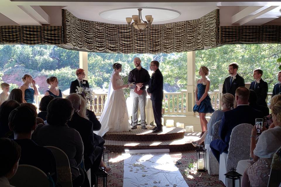 Ceremony at The Cliff House