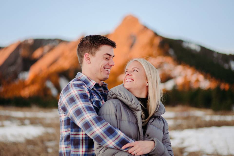 Boulder Mountain engagement - Francis Sylvest