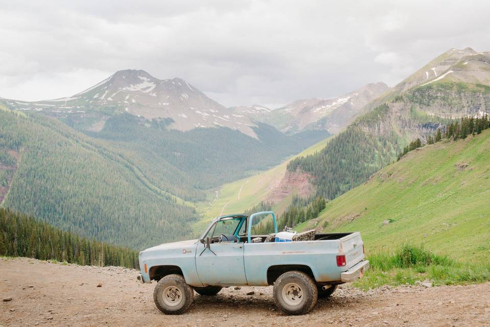 Adventure elopement Colorado - Francis Sylvest