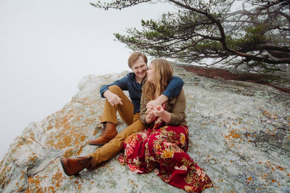 Colorado Engagement Photo