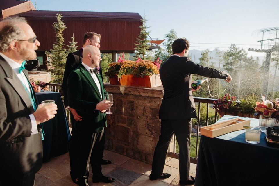 Colorado wedding toast - Francis Sylvest