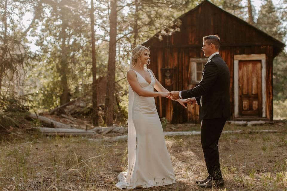 Dancing at the Miner's cabin