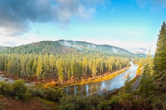 Middle of fork of the feather river twenty mile house wedding venue northern california