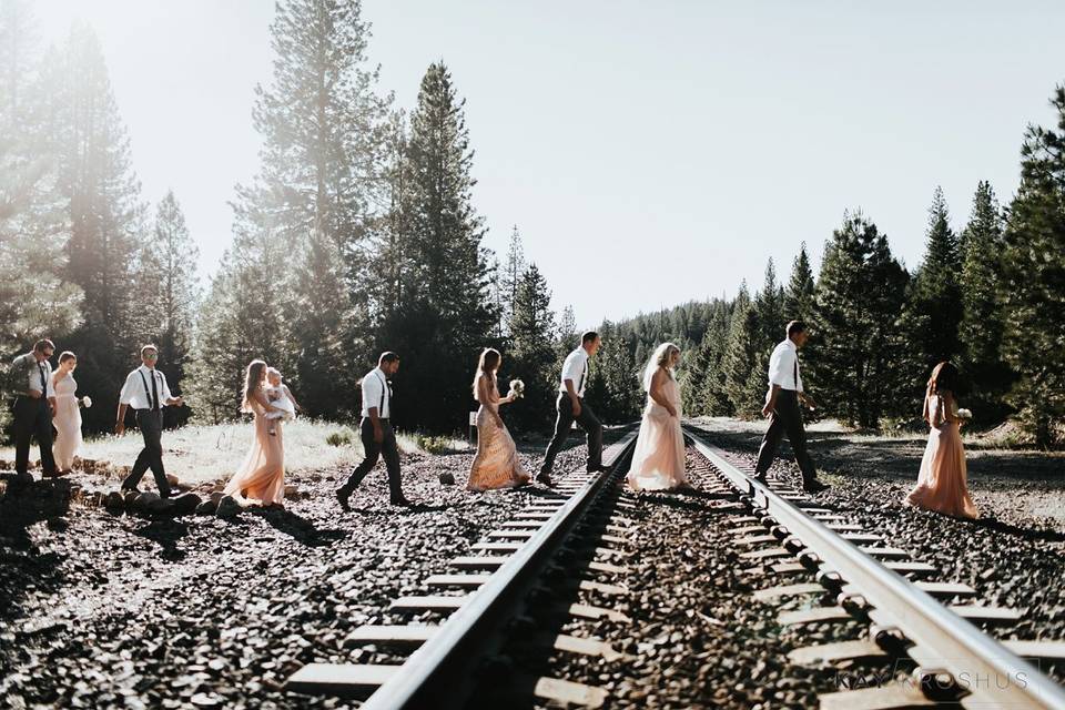 Farm wedding tables twenty mile house tahoe reno